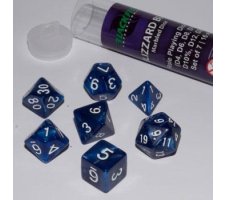 Role Playing Dice Set Blizzard Blue (7-part)